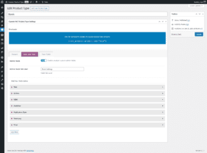 Backend Tab And Data