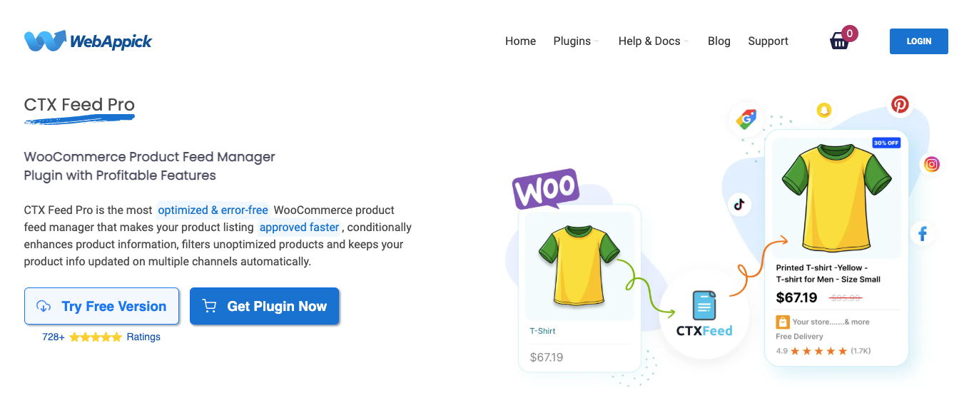 Best WooCommerce Product Feed Plugins to Sell on Multiple Marketplaces [2026] | WPSAAD